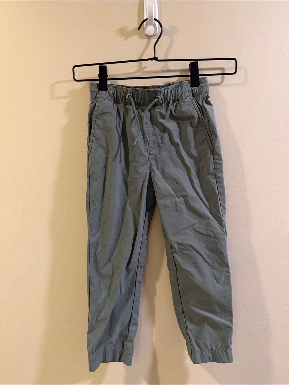 Crewcuts Sage Green Kids Joggers with Drawstring